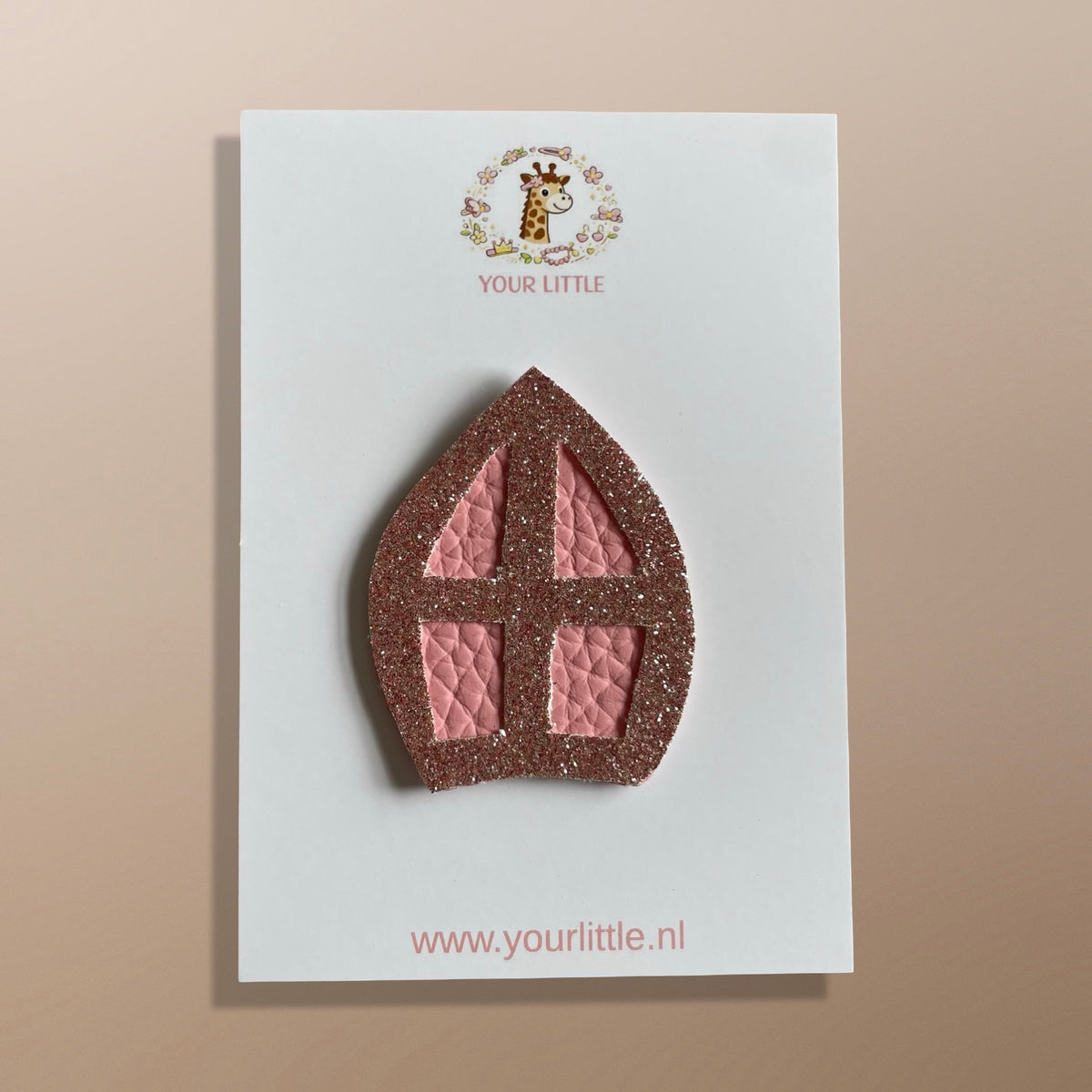 Sinterklaas mijter roze