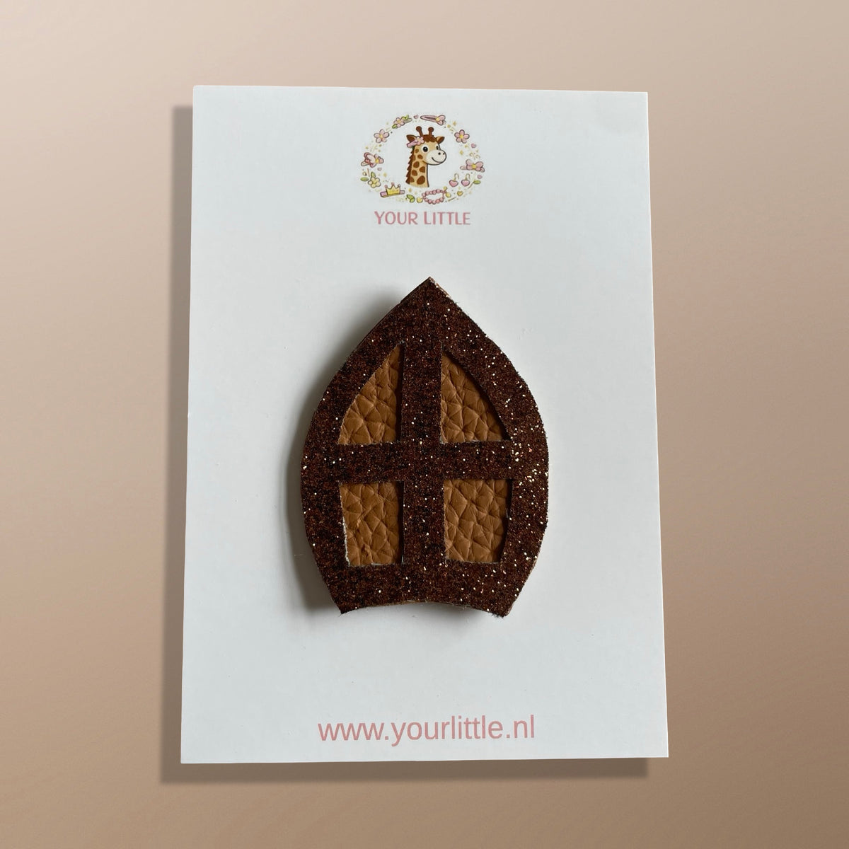 Sinterklaas mijter bruin