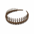 Bruine haarband