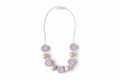 Lavendel daisy ketting