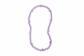 Lila multicolor ketting witte achtergrond