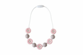 Roze daisy ketting