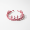 Roze haarband
