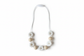 Witte daisy ketting